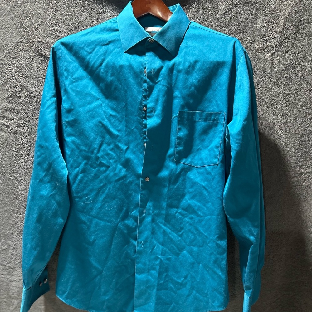 Light blue button down.